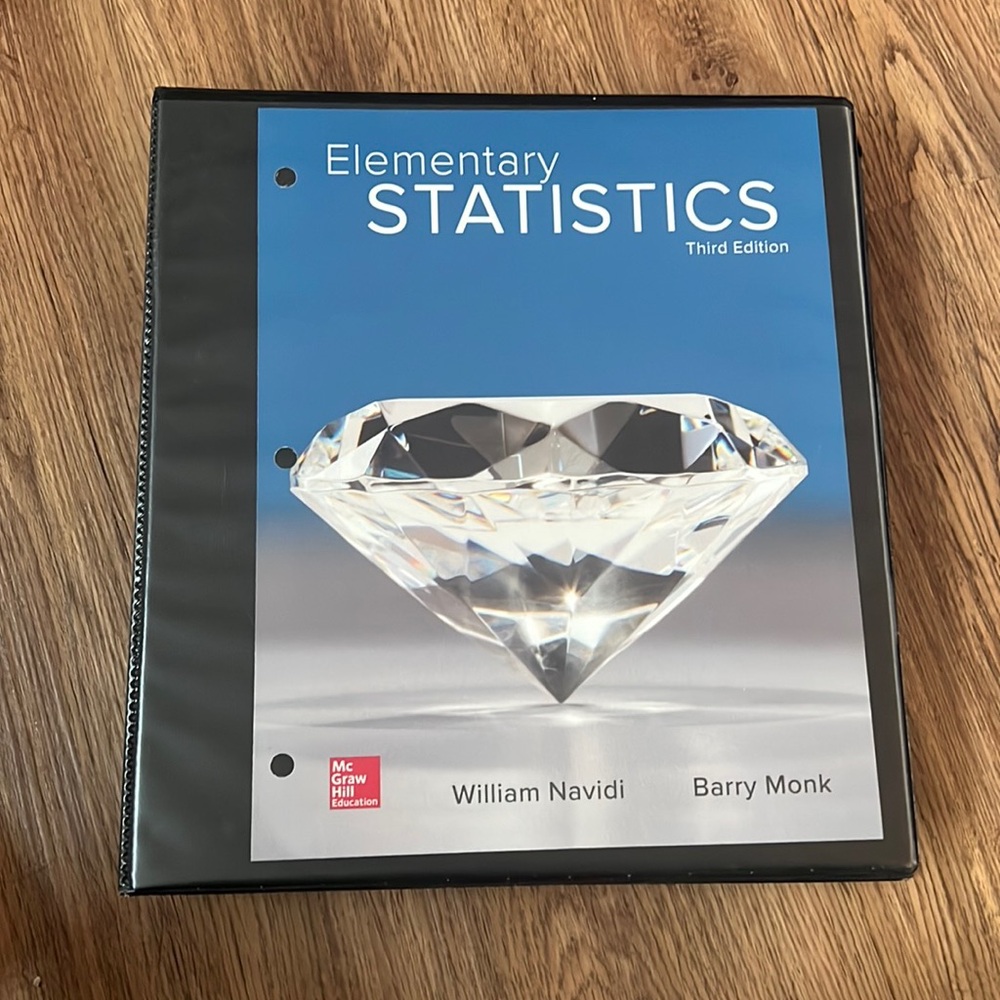 Elementary statistics third edition mc grawhill